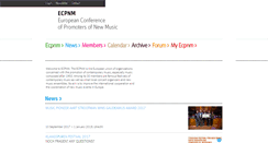 Desktop Screenshot of ecpnm.com